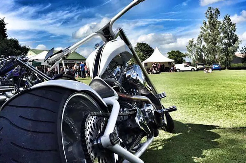 P & D Custom Bike Show events